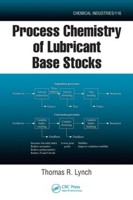 Process Chemistry of Lubricant Base Stocks by Thomas R. Lynch