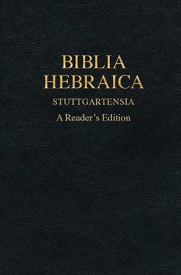 Biblia Hebraica Stuttgartensia: A Reader's Edition book