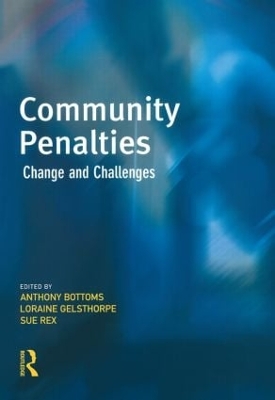 Community Penalties by Anthony Bottoms
