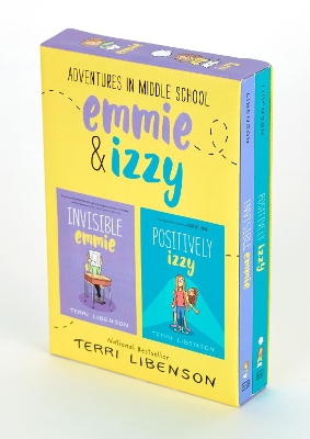 Adventures in Middle School 2-Book Box Set: Invisible Emmie and Positively Izzy book