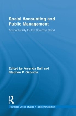 Social Accounting and Public Management book