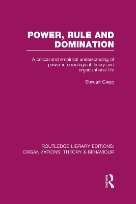 Power, Rule and Domination book