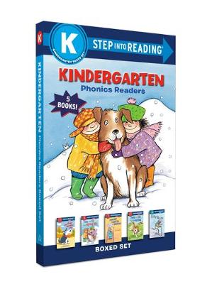 Kindergarten Phonics Readers Boxed Set: Jack and Jill and Big Dog Bill, The Pup Speaks Up, Jack and Jill and T-Ball Bill, Mouse Makes Words, Silly Sara by Kathryn Heling