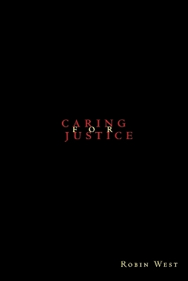 Caring for Justice book