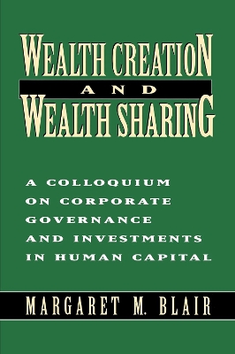 Wealth Creation and Wealth Sharing book