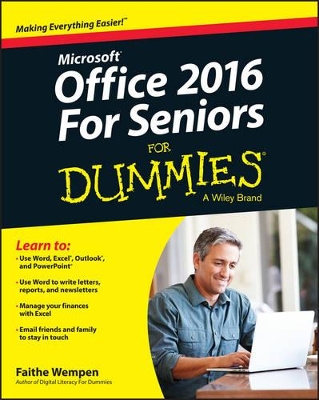 Office 2016 for Seniors for Dummies book