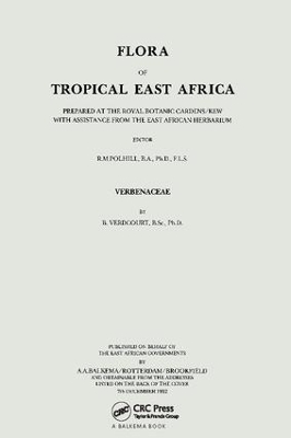 Flora of Tropical East Africa - Verbenaceae (1992) book