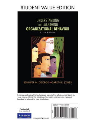 Understanding and Managing Organizational Behavior, Student Value Edition by Jennifer M. George