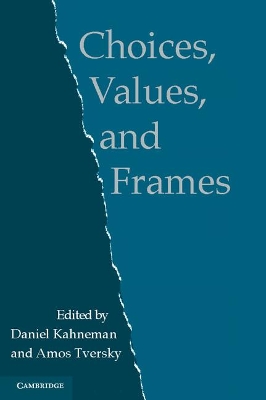 Choices, Values, and Frames book