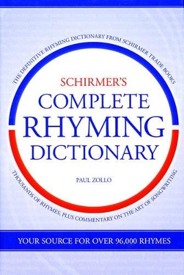 Schirmer's Complete Rhyming Dictionary book