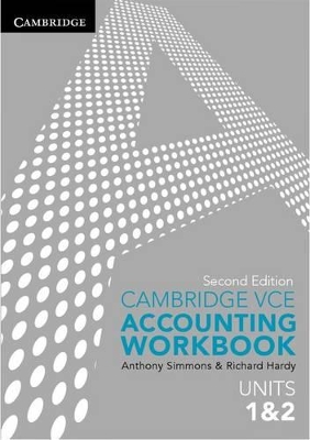 Cambridge VCE Accounting Units 1 and 2 Workbook book