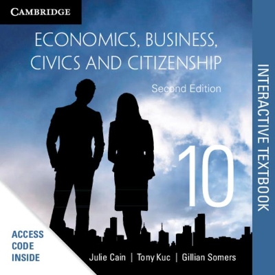 Economics, Business, Civics and Citizenship 10 Digital Card by Julie Cain