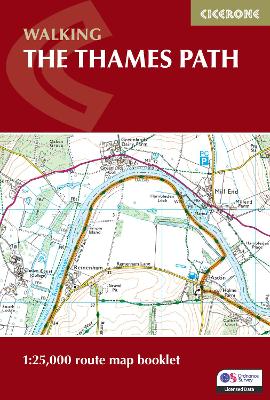 The Thames Path Map Booklet: 1:25,000 OS Route Map Booklet book