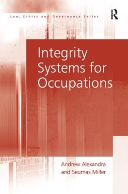 Integrity Systems for Occupations book