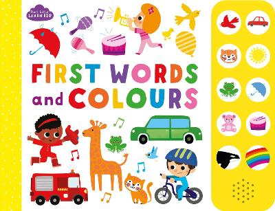 Start Little Learn Big First Words and Colours book