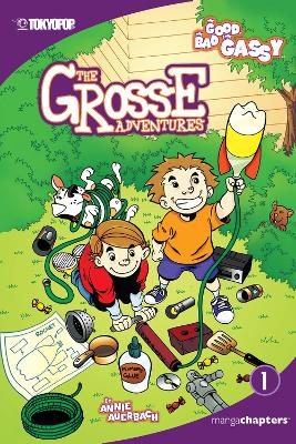 The Grosse Adventures manga chapter book volume 1: The Good, The Bad, and The Gassy book