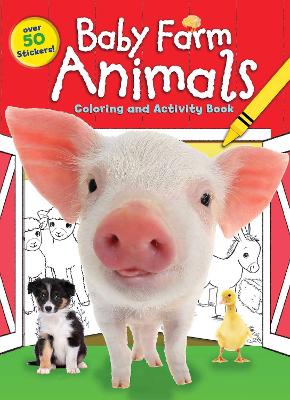 Baby Farm Animals Coloring and Activity Book book