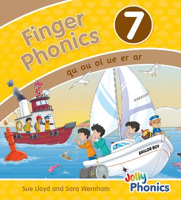 Finger Phonics Book 7: in Precursive Letters (British English edition) book