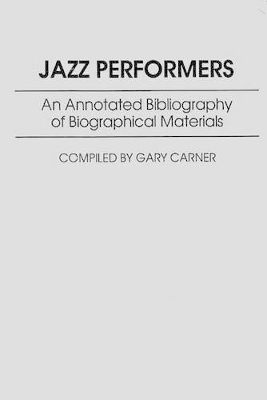 Jazz Performers book
