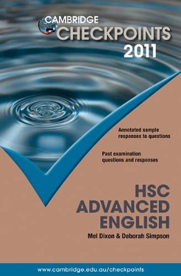 Cambridge Checkpoints HSC Advanced English 2011 book