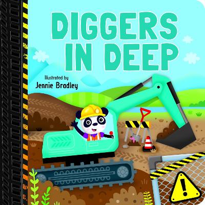 Tyre Tracks - Diggers in Deep book