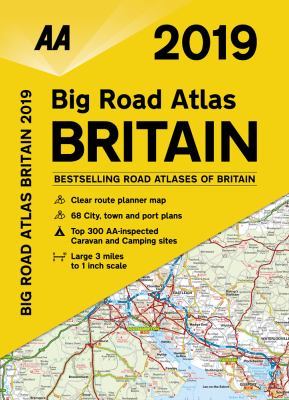 AA Big Road Atlas Britain book