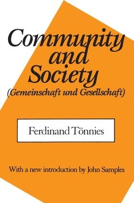 Community and Society book