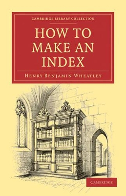 How to Make an Index book