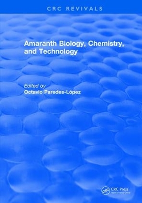 Amaranth Biology, Chemistry, and Technology book