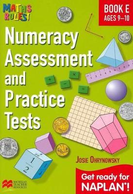 Maths Rules! Numeracy Assessment Pract E book