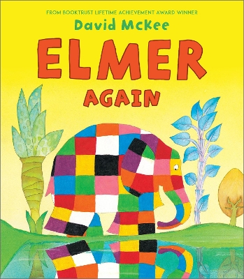 Elmer Again book