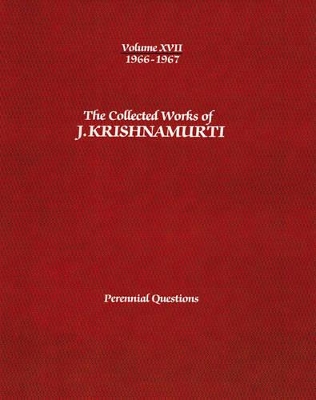 The Collected Works of J. Krishnamurti book