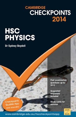 Cambridge Checkpoints HSC Physics 2014-16 book