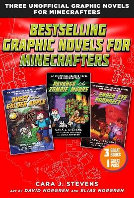 Bestselling Graphic Novels for Minecrafters (Box Set): Includes Quest for the Golden Apple (Book 1), Revenge of the Zombie Monks (Book 2), and The Ender Eye Prophecy (Book 3) by Megan Miller