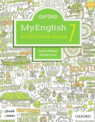 Oxford MyEnglish 7 for WA Curriculum Student book + obook assess + Upskill book