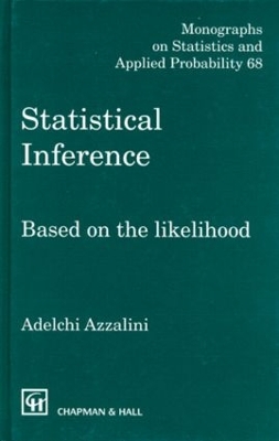 Statistical Inference Based on the Likelihood by Adelchi Azzalini