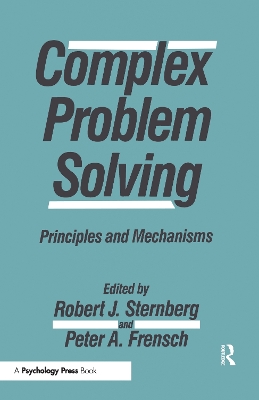 Complex Problem Solving by Robert J. Sternberg