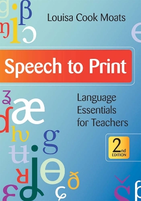 Speech to Print book