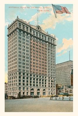 Vintage Journal Whitehall Building, New York City book