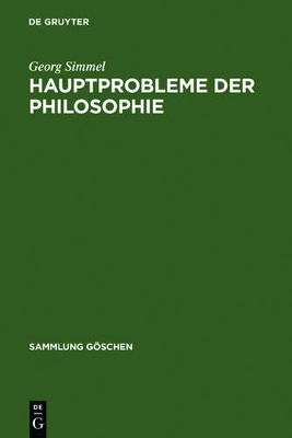 Hauptprobleme der Philosophie book