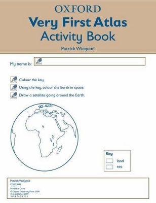 Oxford Very First Atlas Activity Book by Dr Patrick Wiegand