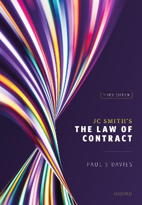 JC Smith's The Law of Contract book