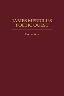 James Merrill's Poetic Quest book