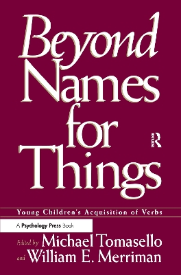 Beyond Names for Things by Michael Tomasello