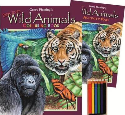 Garry Fleming's Wild Animals Activity Pack book