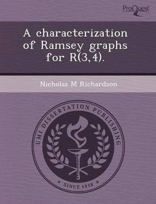 A Characterization of Ramsey Graphs for R(3,4) book