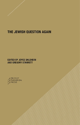 The Jewish Question Again book