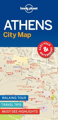 Lonely Planet Athens City Map book