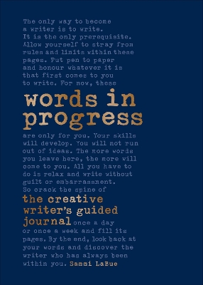 Words In Progress book