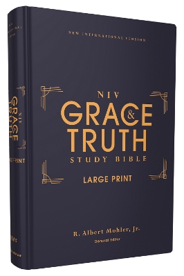 NIV, The Grace and Truth Study Bible (Trustworthy and Practical Insights), Large Print, Hardcover, Red Letter, Comfort Print book